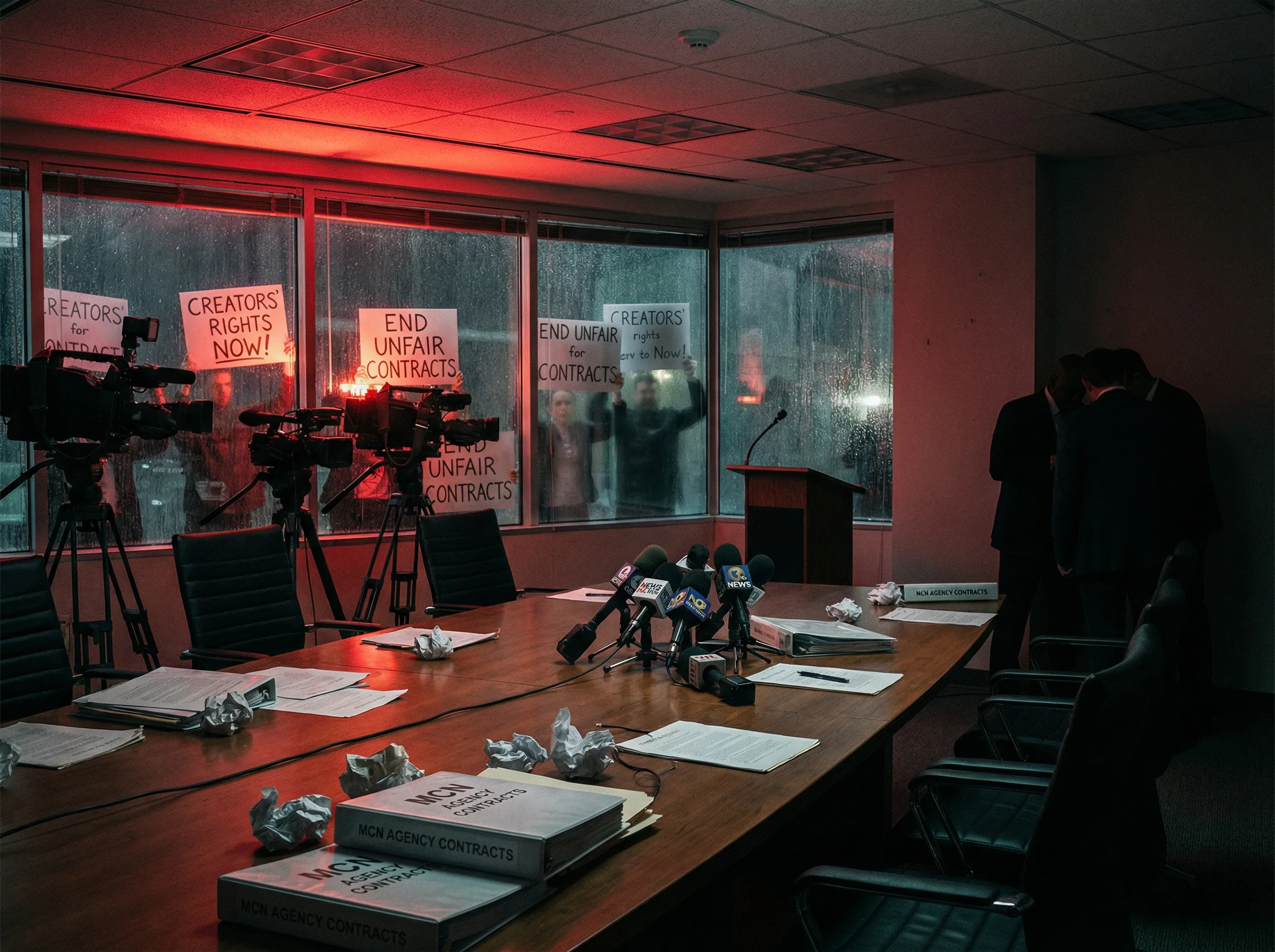 黑料网 - 某MCN机构旗下主播集体维权